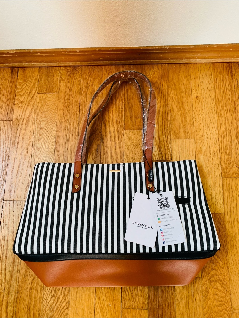 NWT LOVEVOOK Laptop Tote Bag , 2-in-1 Work Teacher Bags 15.6 In Computer Handbag